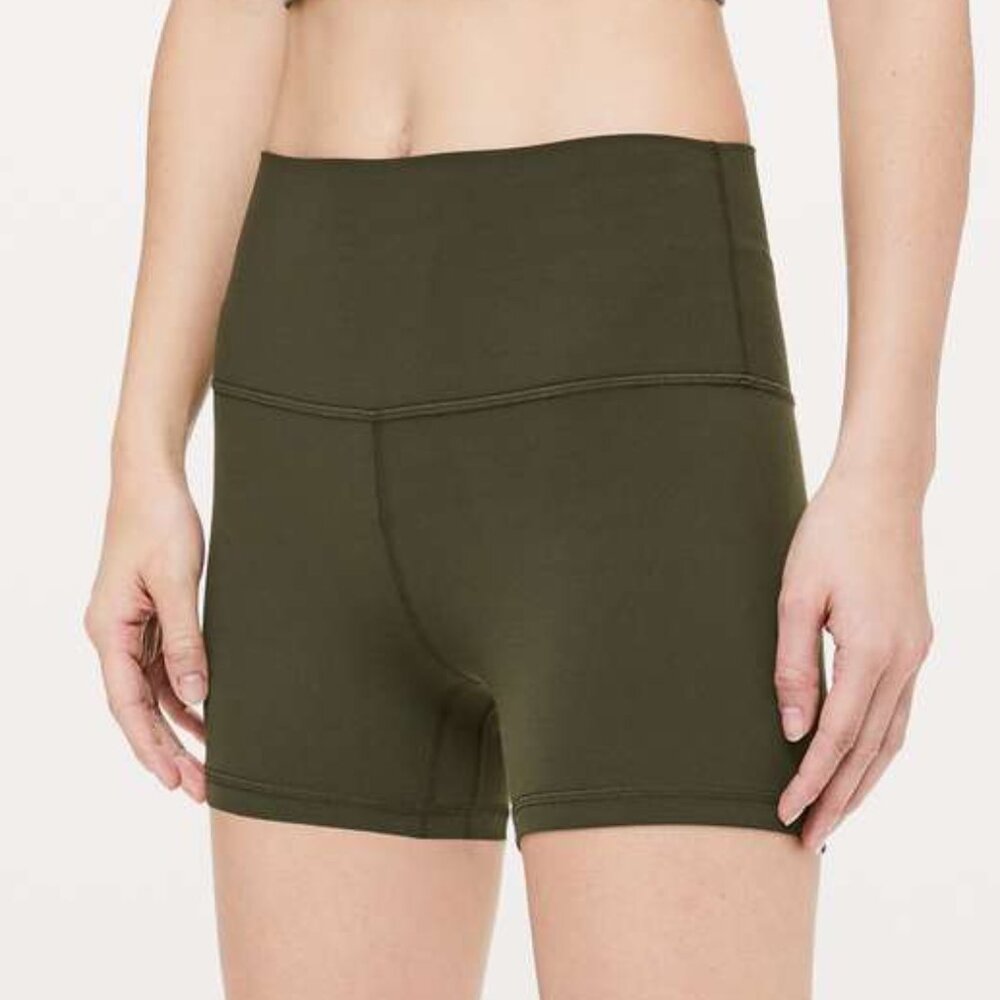 Lululemon Align Short in Dark Olive